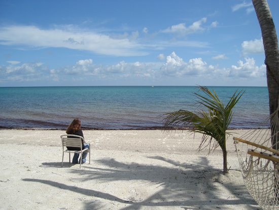 Alone on the Beach